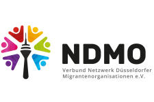 Logo für NDMO Verbund Netzwerk Düsseldorfer Migrantenorganisationen e.V. Logo für NDMO Verbund Netzwerk Düsseldorfer Migrantenorganisationen e.V.