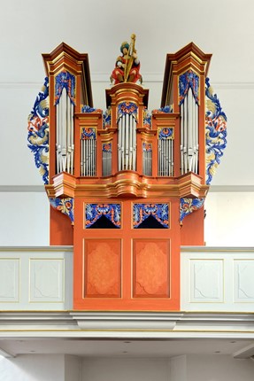 Orgel in der evangelischen Kirche Unterbach