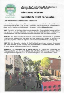 Foto Plakat Parking Day